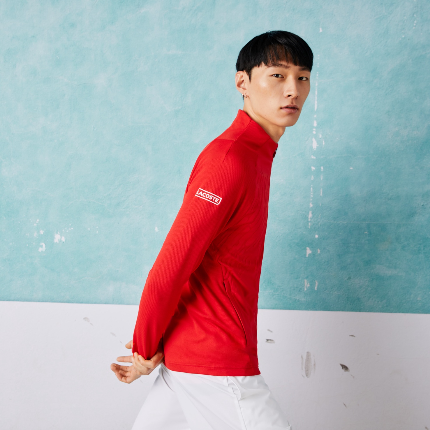 [希少] テニスウェア　ジョコビッチ　LACOSTE LACOSTE 『即日出荷』ラコステ テニスウェア メンズ 『ノバク