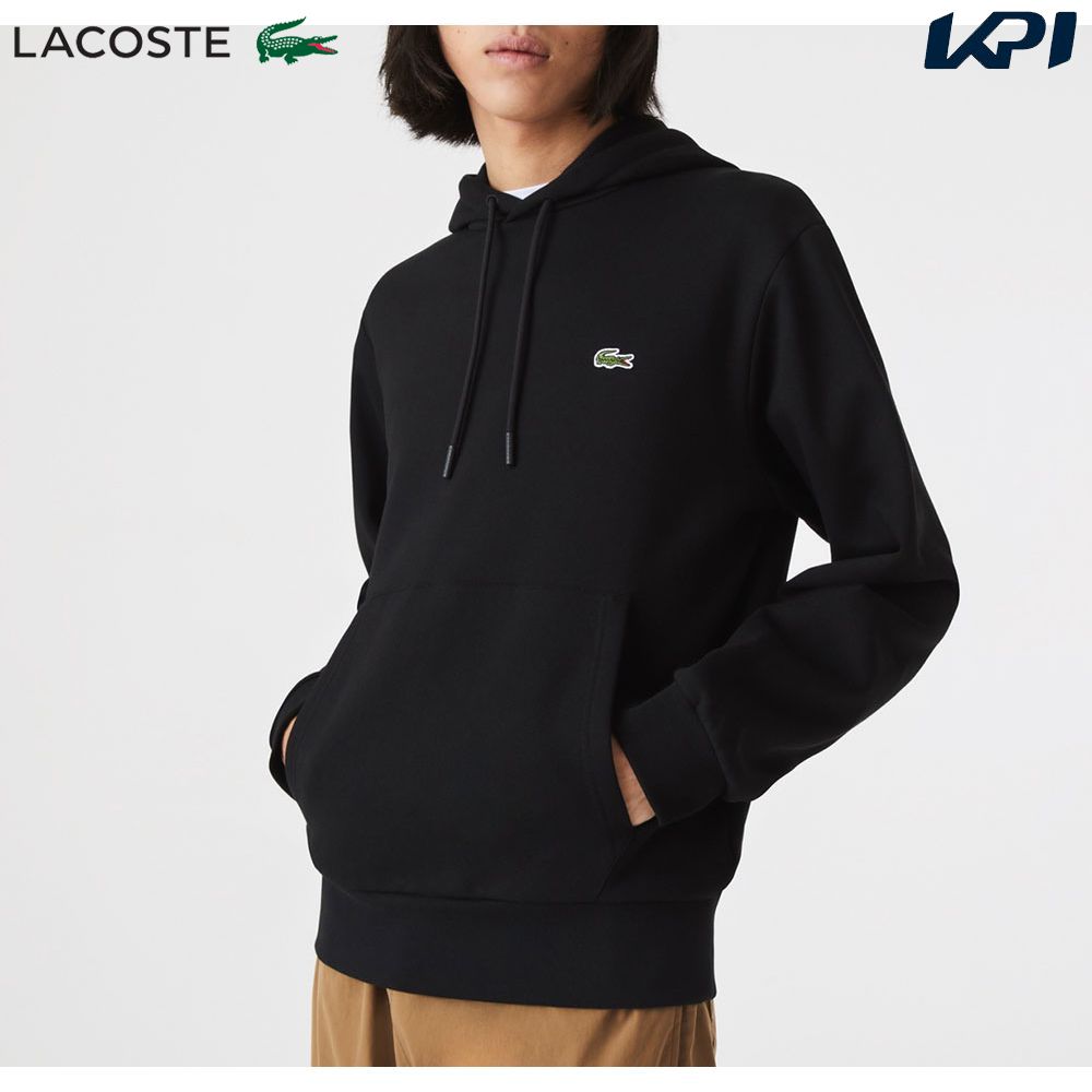 ラコステ LACOSTE テニスウェア メンズ エッセンシャルフードスウェット SH2567-99-031 2023SS  『即日出荷』