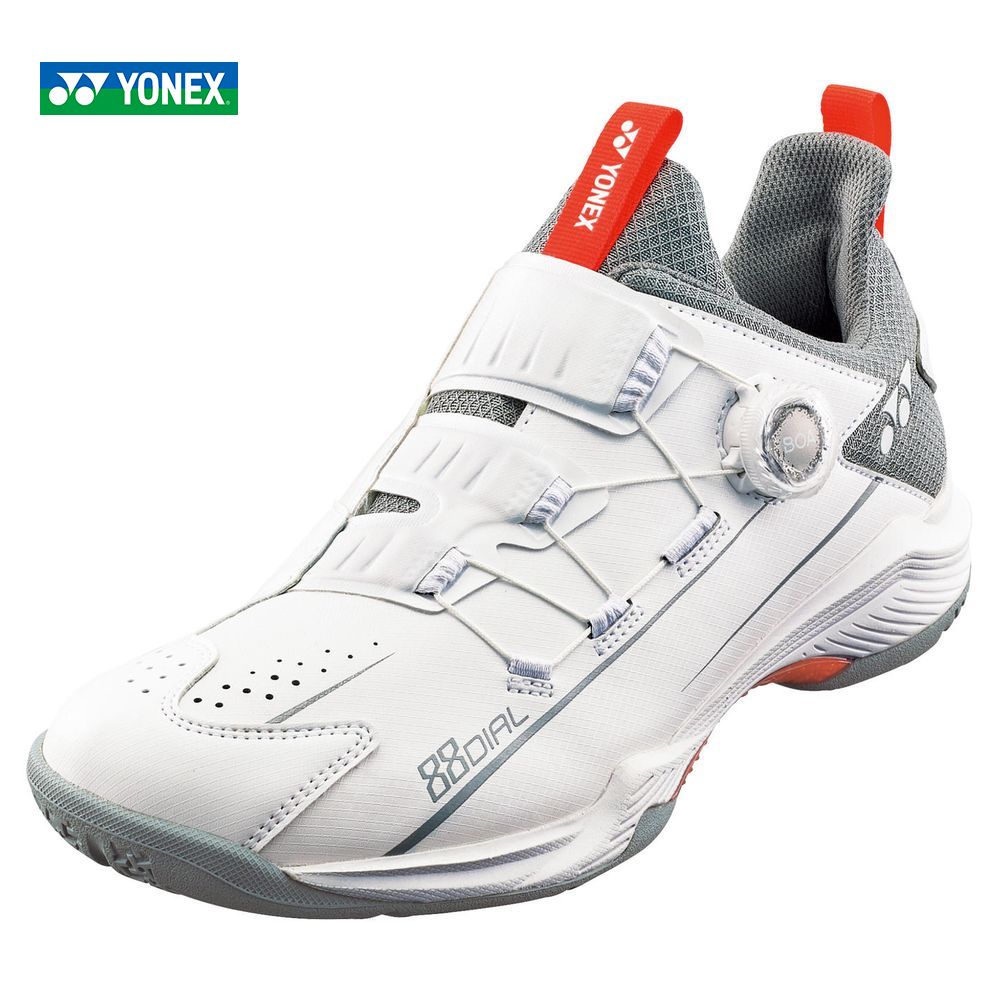 ヨネックス Yonex バドミントンシューズ ユニセックス パワークッションダイヤルワイド Power Cushion Dial Wide Shbd2w 801 独創的 ヨネックス Yonex バドミントンシューズ ユニセックス パワークッションダイヤルワイド Power Cushion Dial Wide Shbd2w 801 独創的