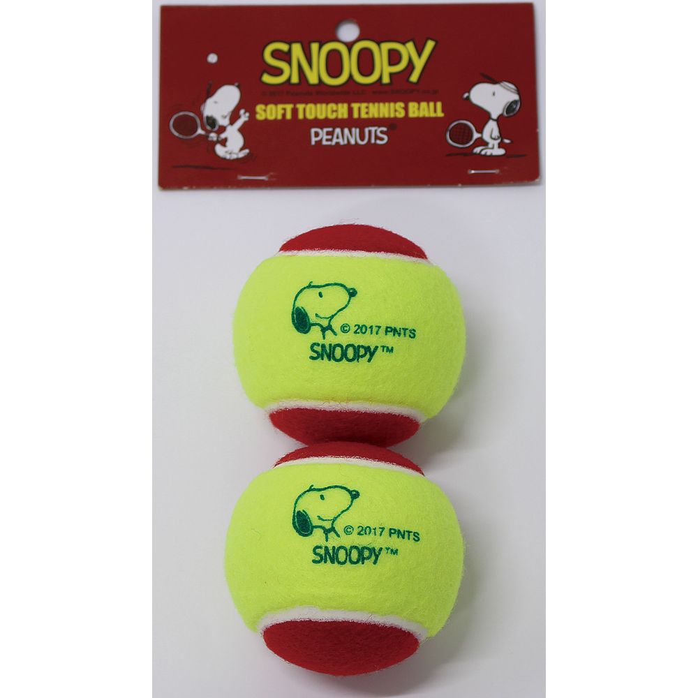 スヌーピー SNOOPY テニステニスボール ソフトタッチ硬式テニス
