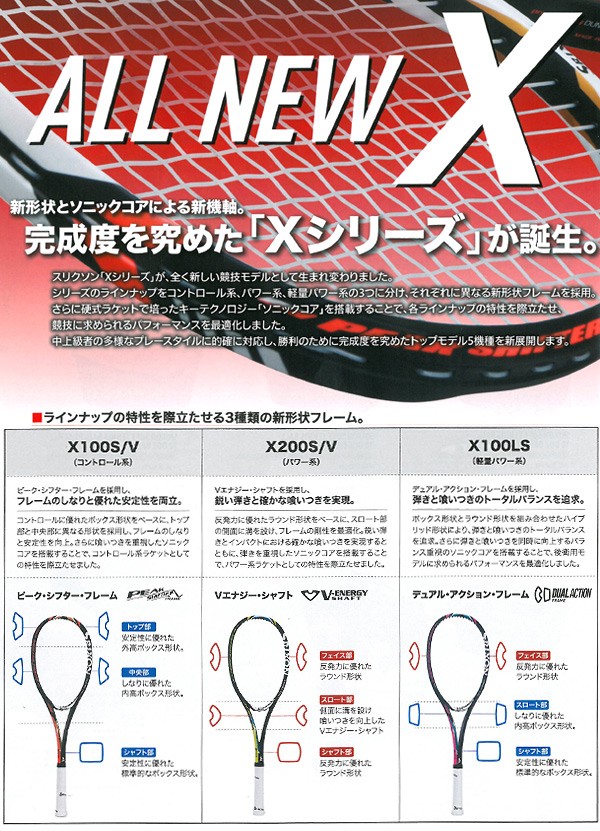 SRIXON スリクソン 「SRIXON X 200S スリクソン X 200S SR11704」ソフトテニスラケット フレームのみ 『即日出荷』 :  sr11704 : KPI - 通販 - Yahoo!ショッピング