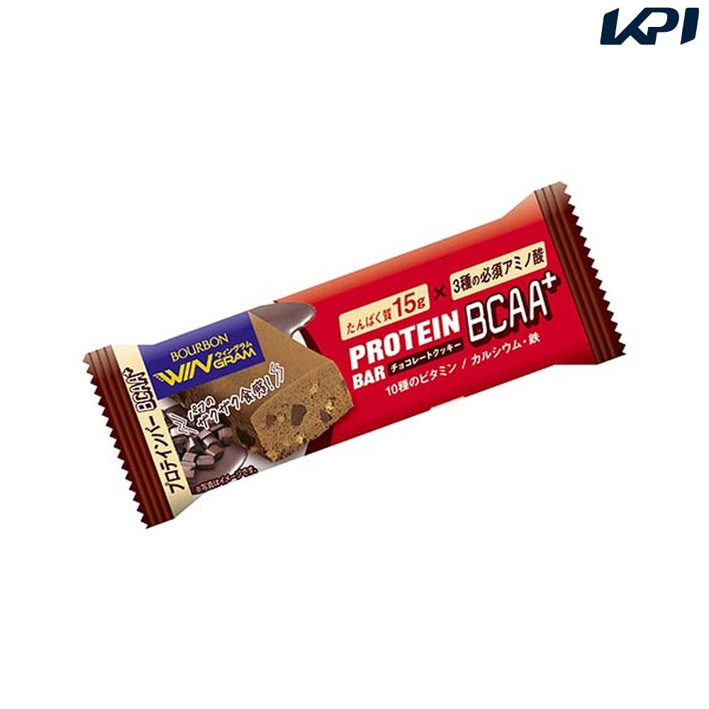 ブルボン プロテインバーBCAA+チョコレートクッキー 1箱 9本入 SSJM