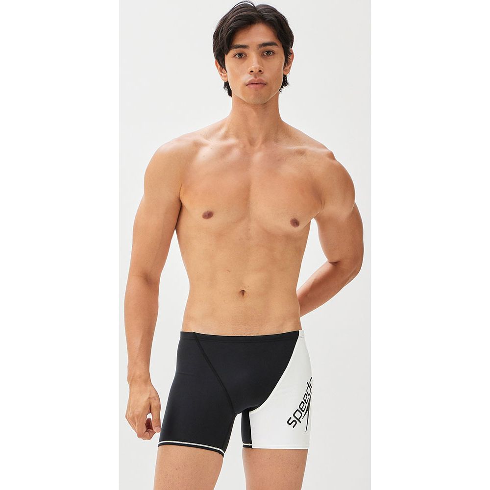 SPEEDO ヴィンテージ品 ホワイト 競泳水着 メンズビキニ 未使用新品M speedo（スピード） 水泳水着 メンズ Panel Freasily TurnS Half Box