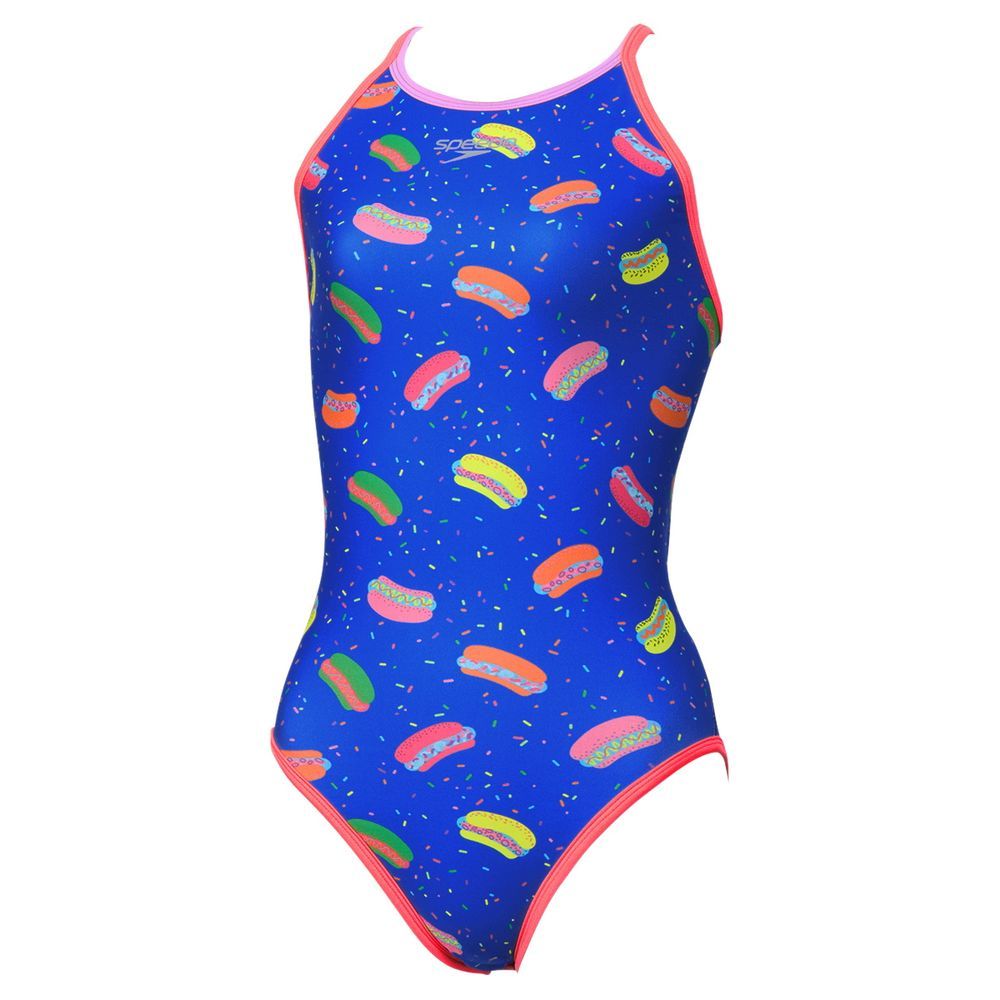 speedo（スピード） 水泳水着 レディース ホットドッグターンズスーツ