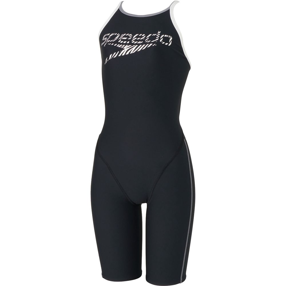 speedo（スピード） 水泳水着 レディース Zebra Stack TurnS Kneeskin