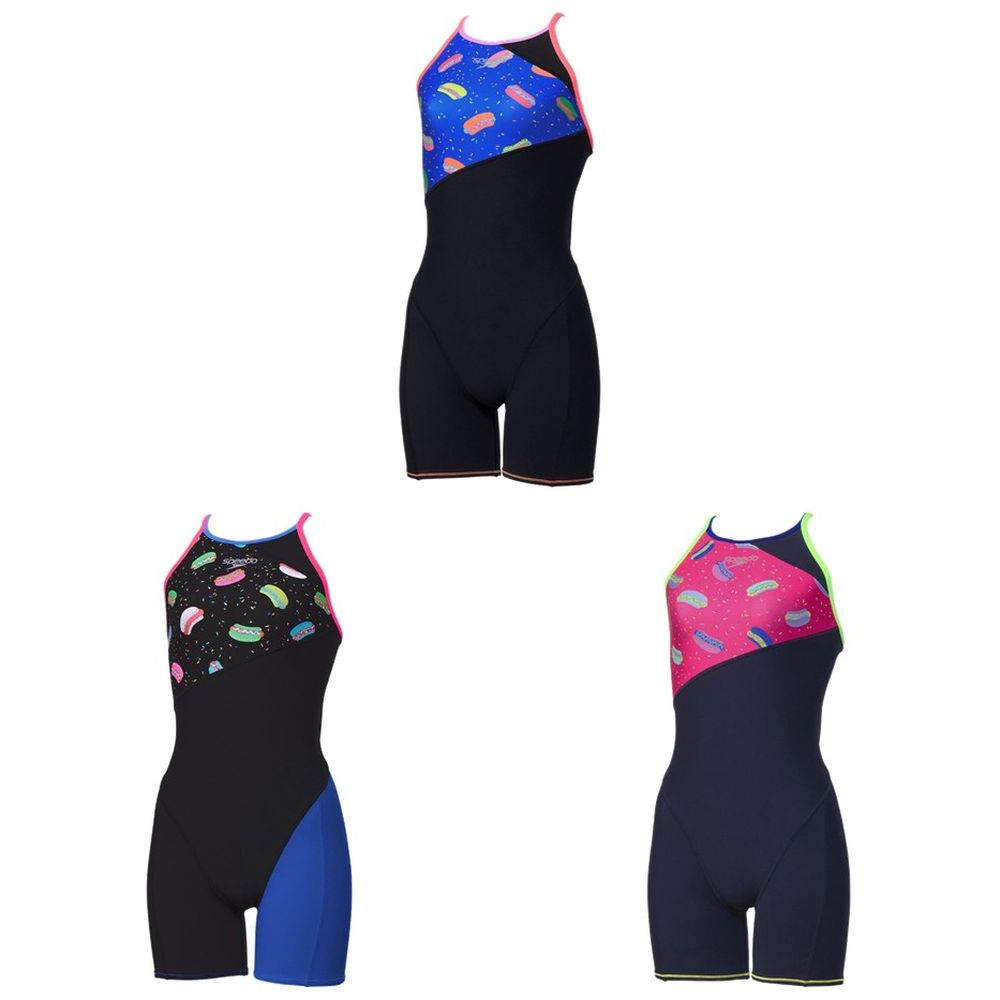 小*斗様 スーパーウィニングショット speedo（スピード） 水泳水着 レディース ホットドッグターンズショー