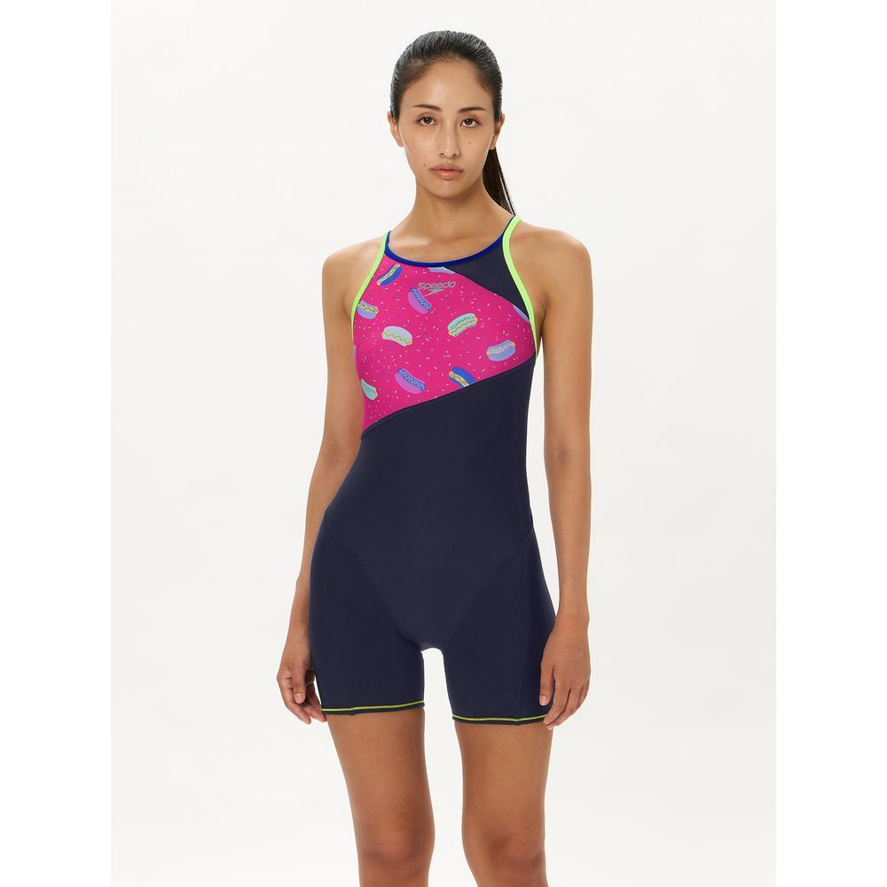 speedo（スピード） 水泳水着 レディース ホットドッグターンズショー