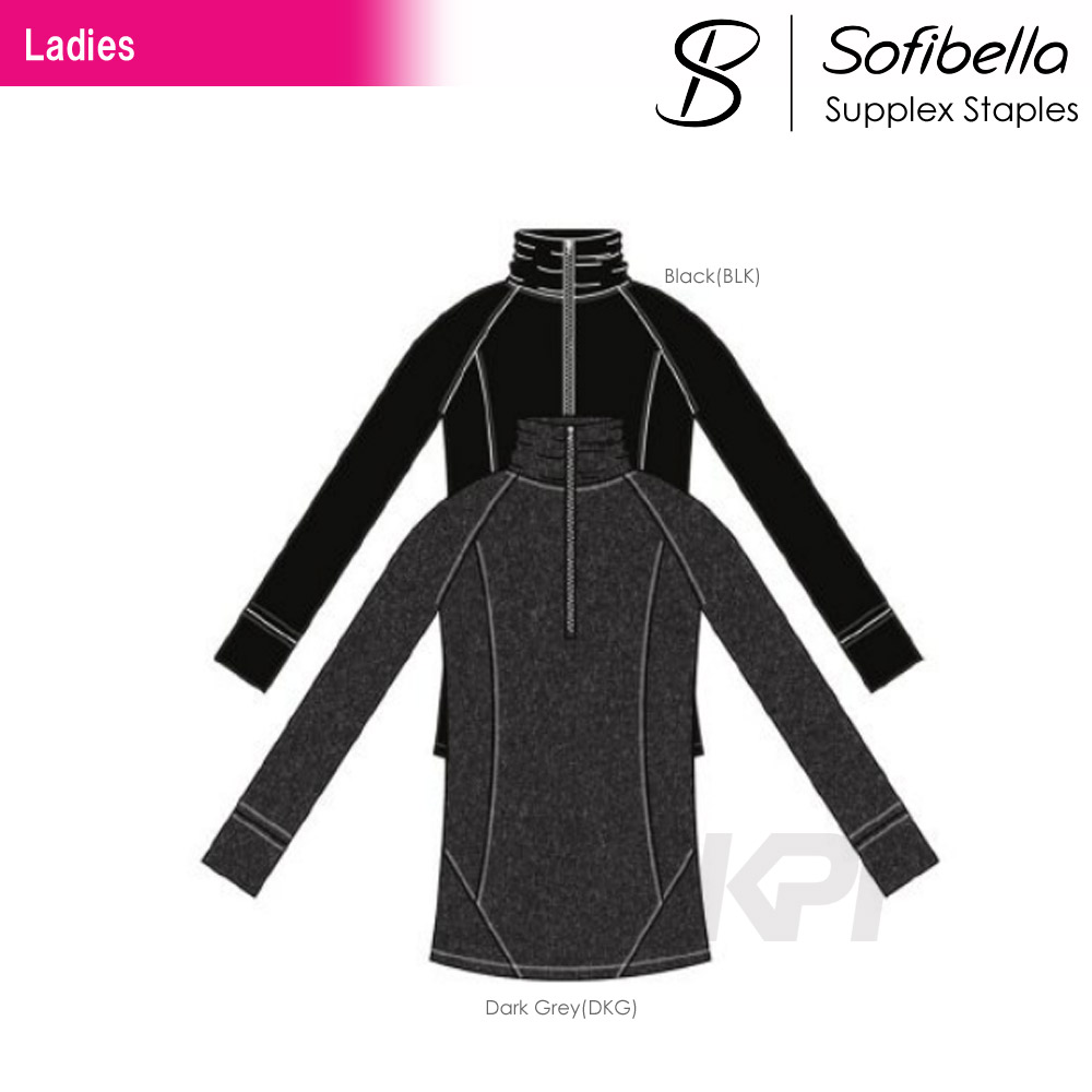「ポスト投函便で送料無料」『即日出荷』Sofibella ソフィベラ Supplex Staples Relentless Jacke SU21190S フィットネスウェア テニスウェア