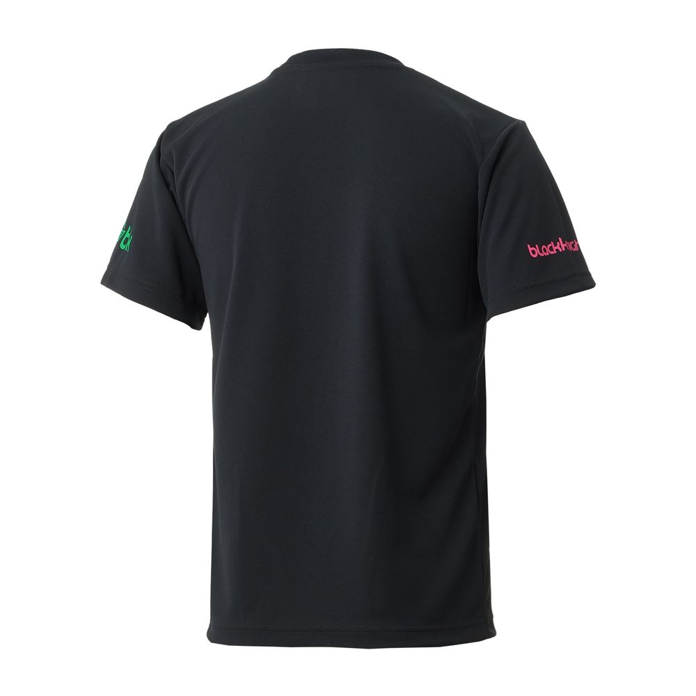 ブラックナイト Black knight バドミントンウェア ユニセックス   ドライＴシャツ T-4107U 2024SS |  | 02