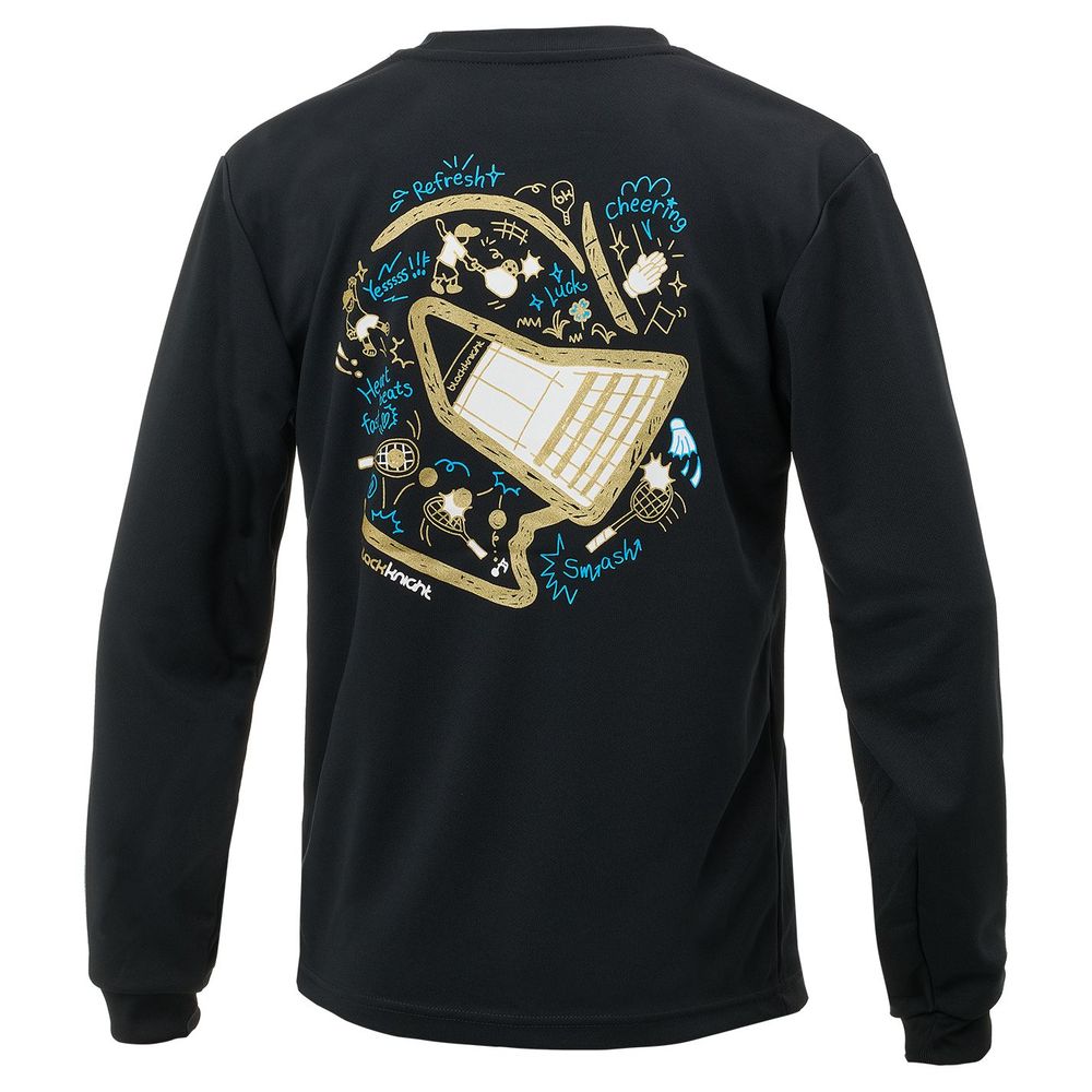 black knight バドミントンシャツ 2色セット ブラックナイト Black