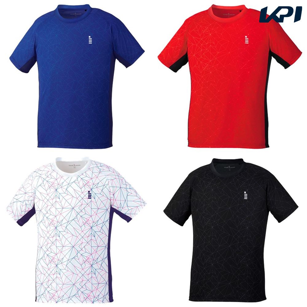 ゴーセン GOSEN テニスウェア ユニセックス ゲームシャツ T1904 2019SS