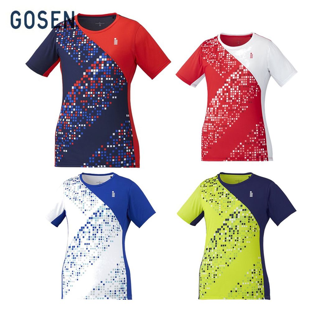 GOSEN ゲームシャツ 新品 GOSEN ゴーセン テニスウェア レディース ゲームシャツ T1943