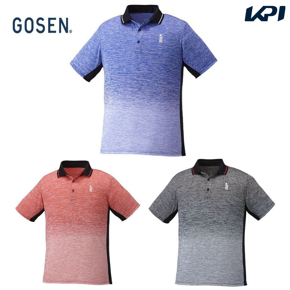 ゴーセン GOSEN テニスウェア ユニセックス ゲームシャツ T1950 2019FW