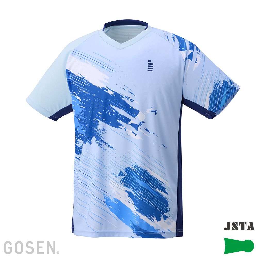 ゴーセン GOSEN テニスウェア ユニセックス   ゲームシャツ T2440 2024FW | GOSEN | 01