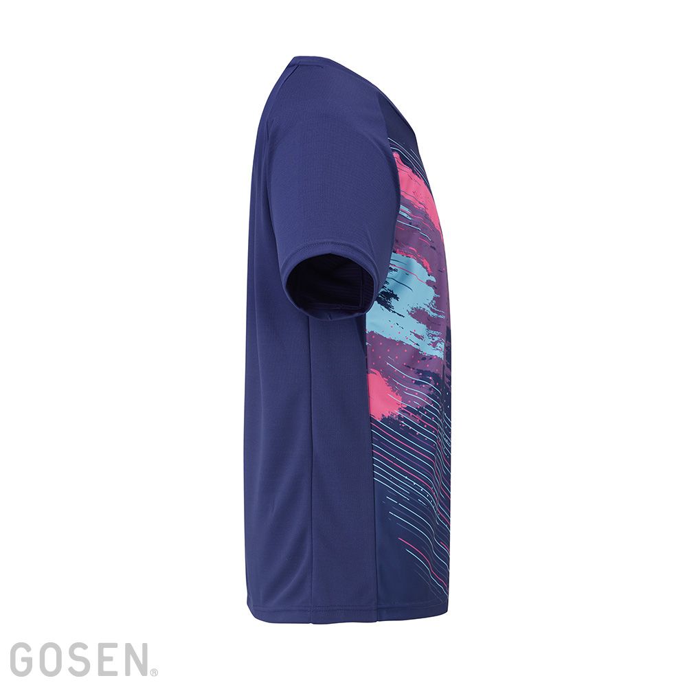 ゴーセン GOSEN テニスウェア ユニセックス   ゲームシャツ T2440 2024FW | GOSEN | 07