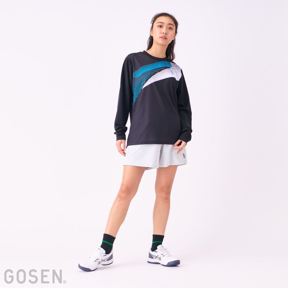 GOSEN（ゴーセン） テニスウェア ユニセックス プラクティスシャツ