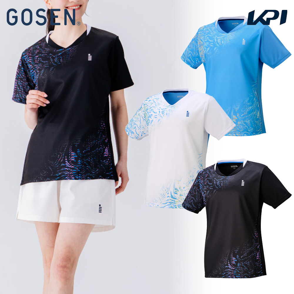 GOSEN ゴーセン テニスウェア レディース ゲームシャツ T2543