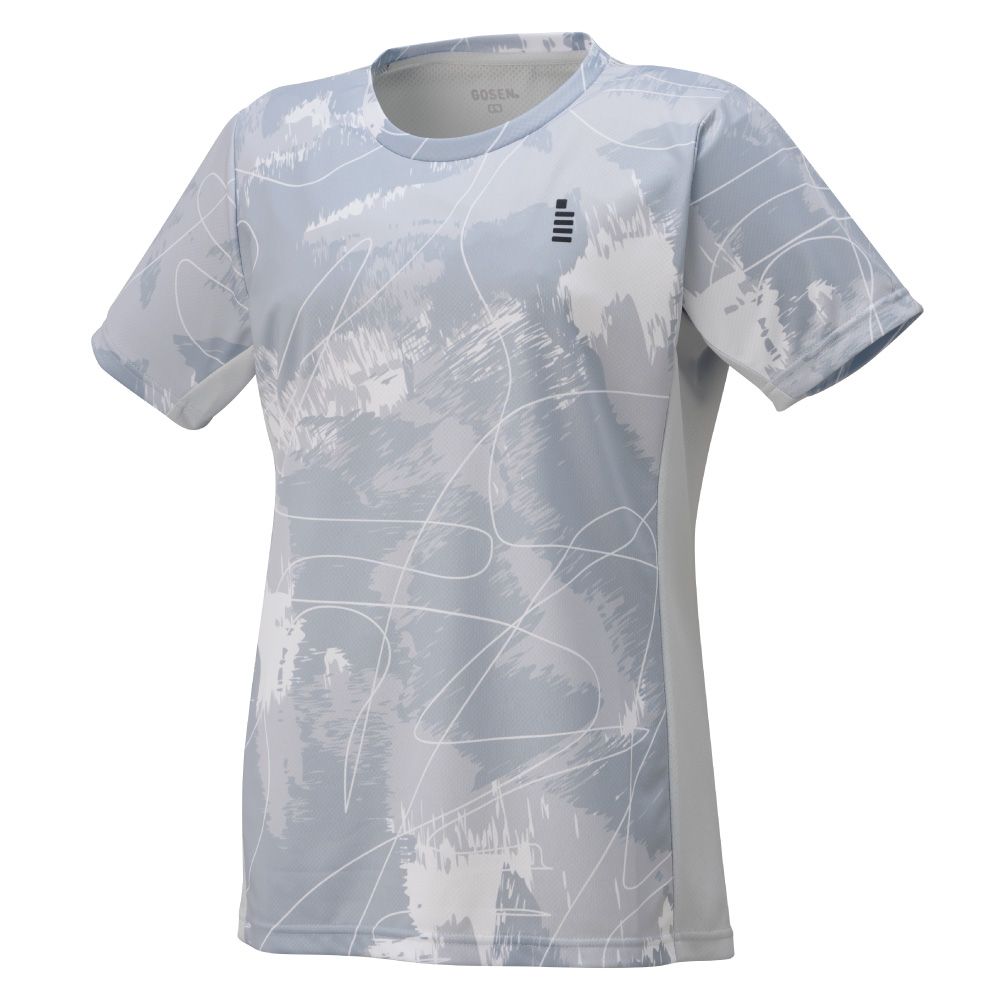 GOSEN テニス シャツ（色：グレー系）｜ウエア｜テニス｜スポーツ