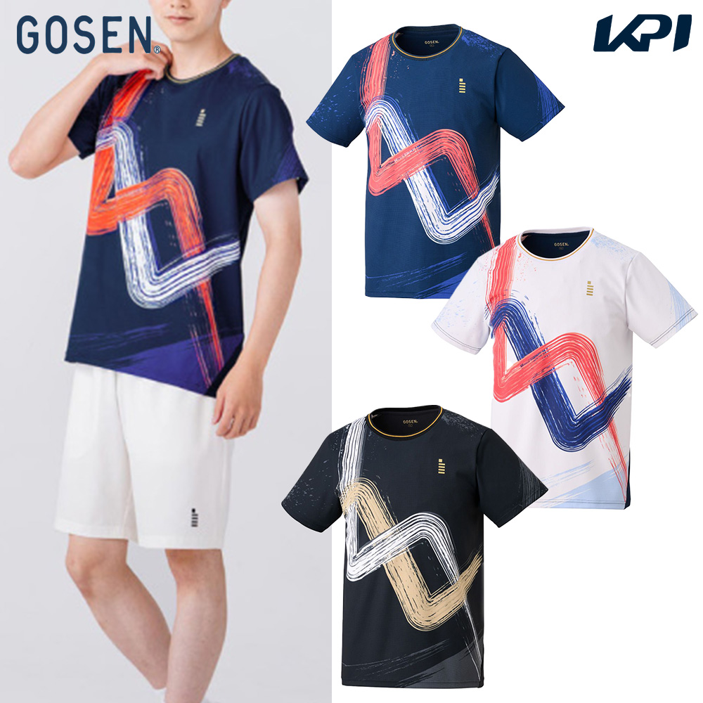 GOSEN（ゴーセン） テニスウェア ユニセックス ゲームシャツ T2600
