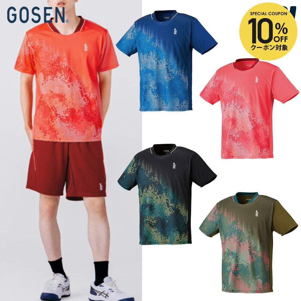 GOSEN（ゴーセン） テニスウェア ユニセックス ゲームシャツ T2610