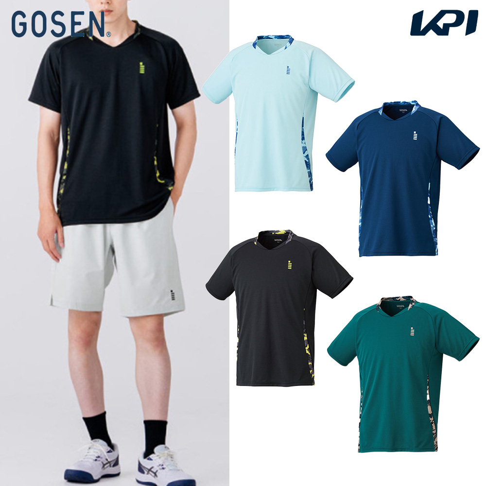 GOSEN（ゴーセン） テニスウェア ユニセックス ゲームシャツ T2622