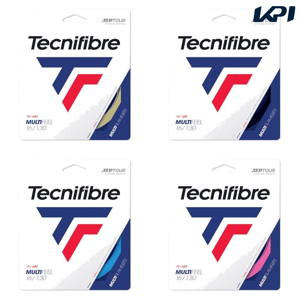 『即日出荷』テクニファイバー Tecnifibre テニスガット・ストリング MULTIFEEL マルチフィール 1.30mm TFG221  TFSG203