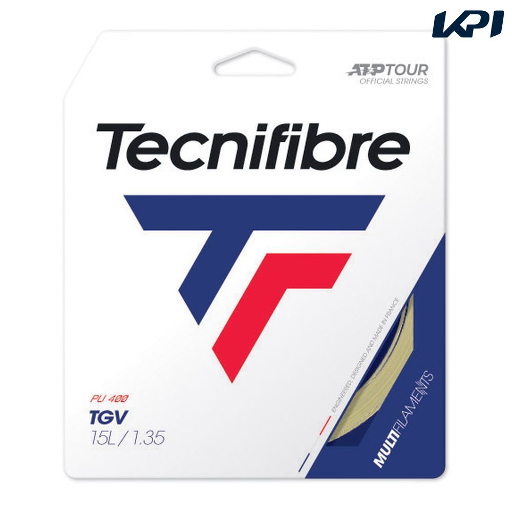 『即日出荷』テクニファイバー Tecnifibre テニスガット・ストリング  TGV  ティージーブイ  1.35mm TFG207  TFSG200