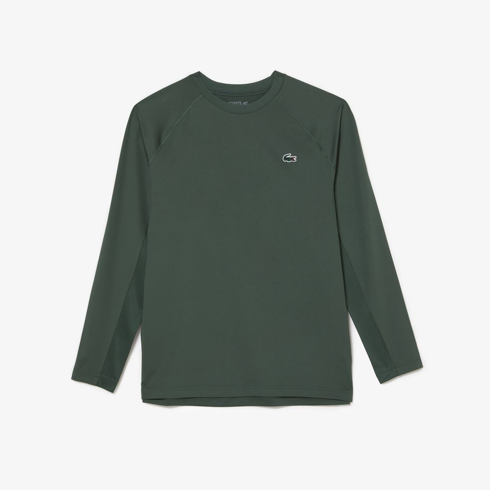 ラコステ LACOSTE テニスウェア メンズ テクニカルロングスリーブTシャツ TH1790-99-SMI 2023FW 『即日出荷』