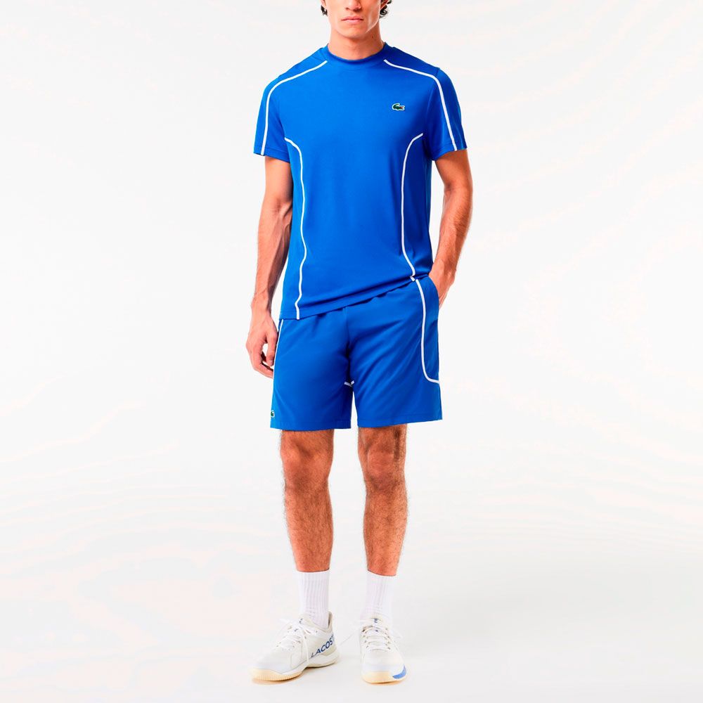 ラコステ LACOSTE テニスウェア メンズ   コントラストラインドウルトラドライTシャツ TH7545-99-IXW 2024SS 『即日出荷』｜kpi｜07