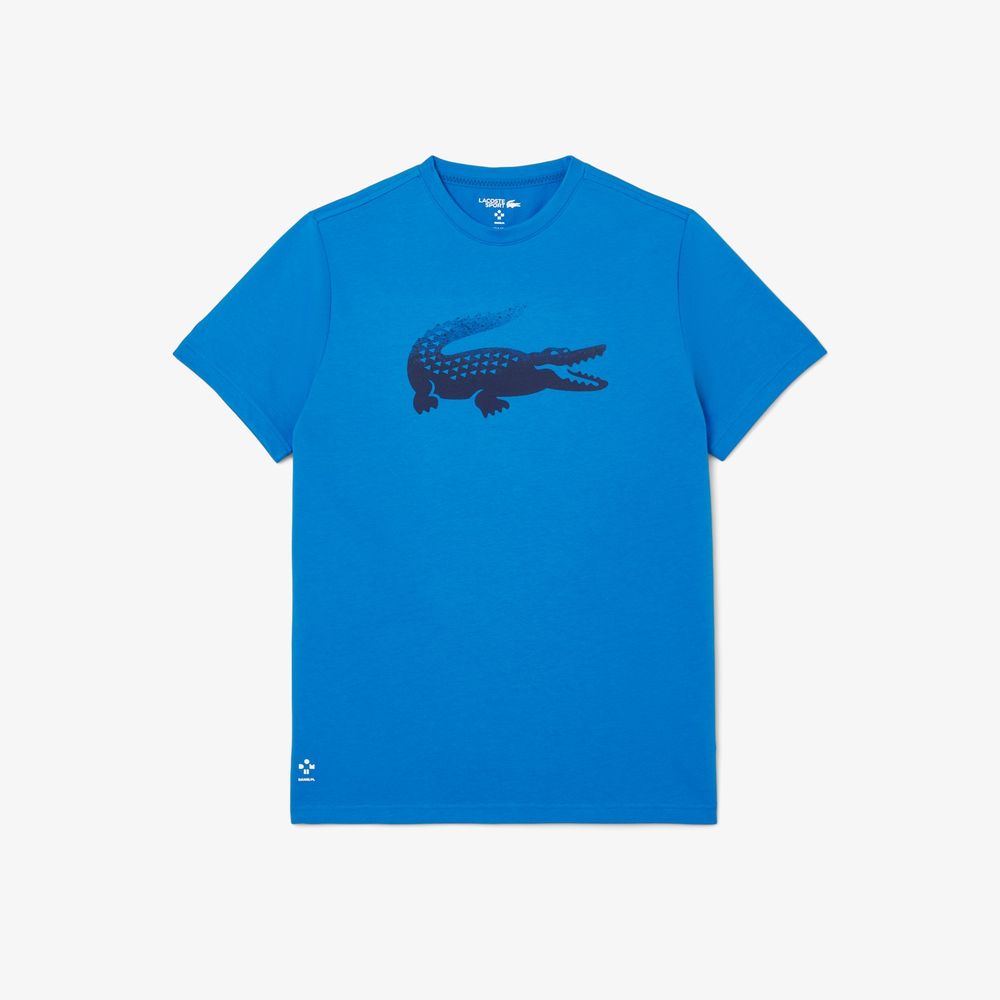 【LACOSTE】テニス★メドベージェフTシャツ★国内発関税込 LACOSTE 『即日出荷』ラコステ テニスウェア メンズ