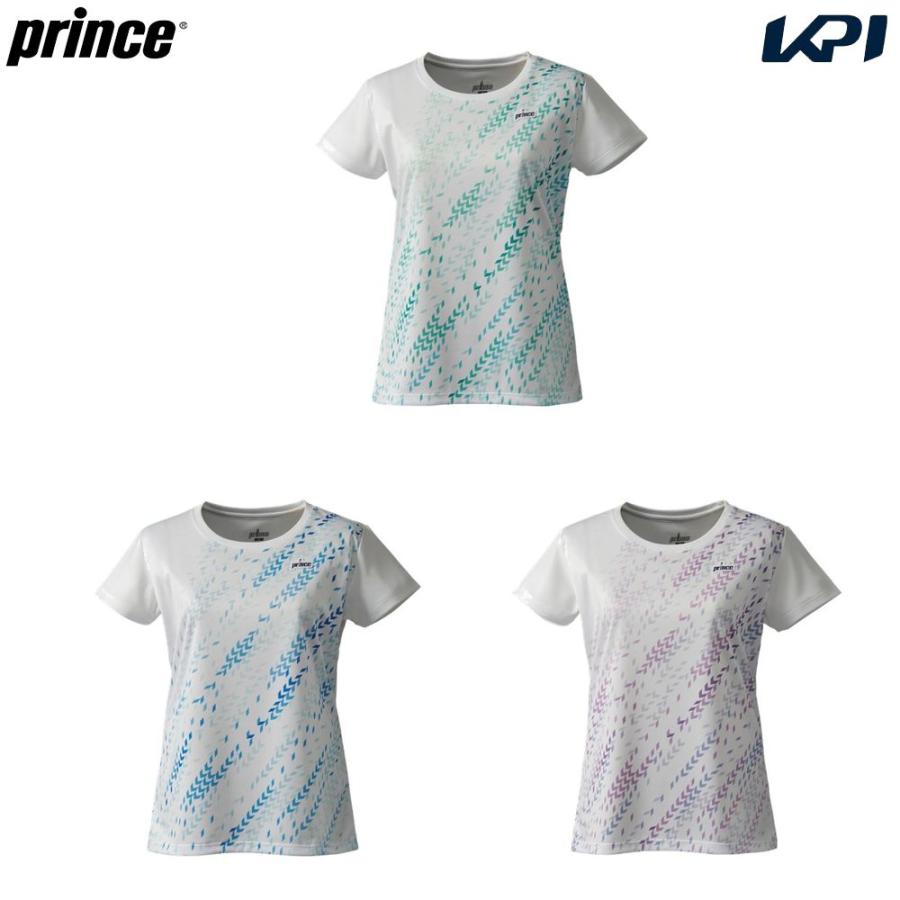 プリンス Prince テニスウェア レディース   ゲームシャツ TML195T 2024SS｜kpi