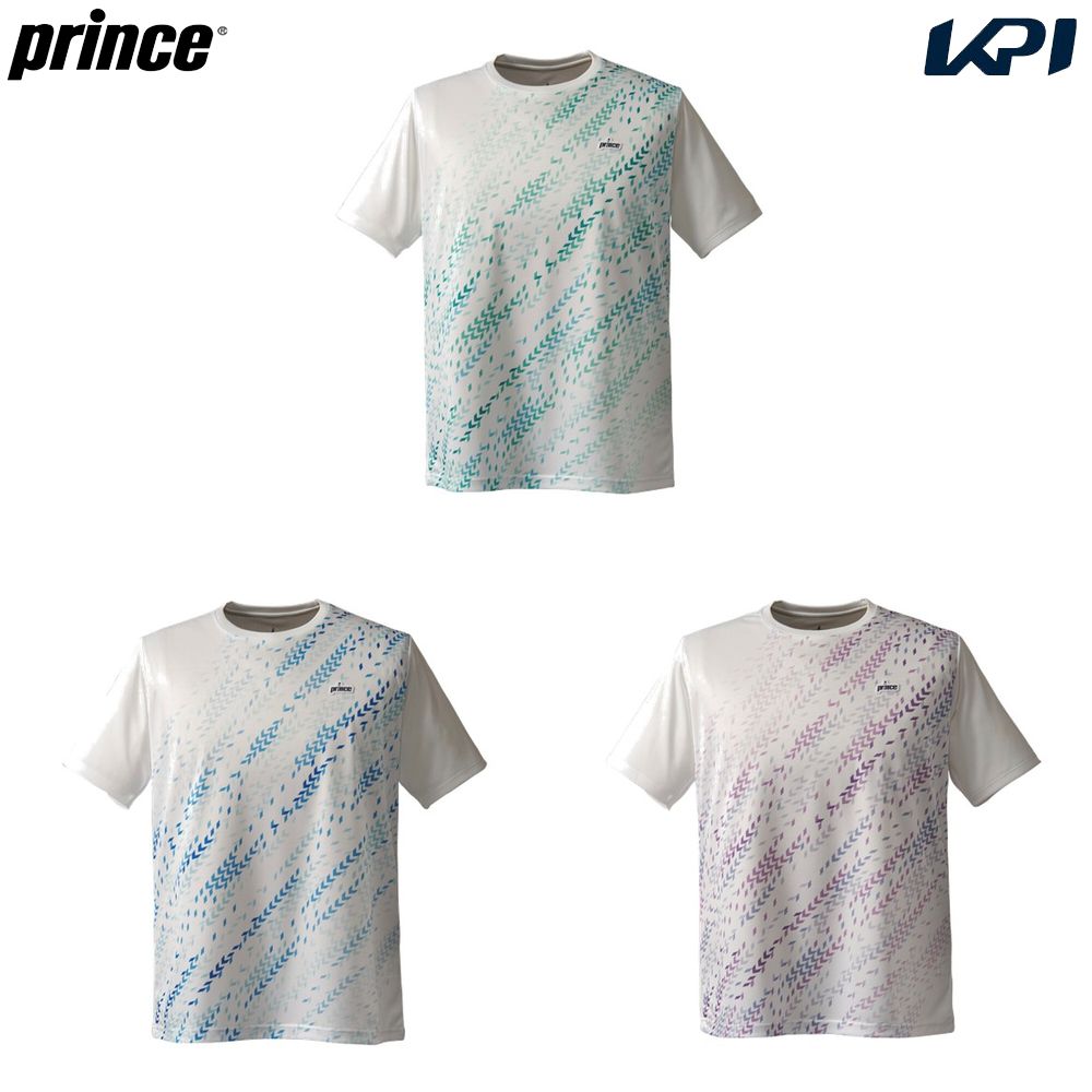プリンス Prince テニスウェア メンズ   ゲームシャツ TMU192T 2024SS｜kpi