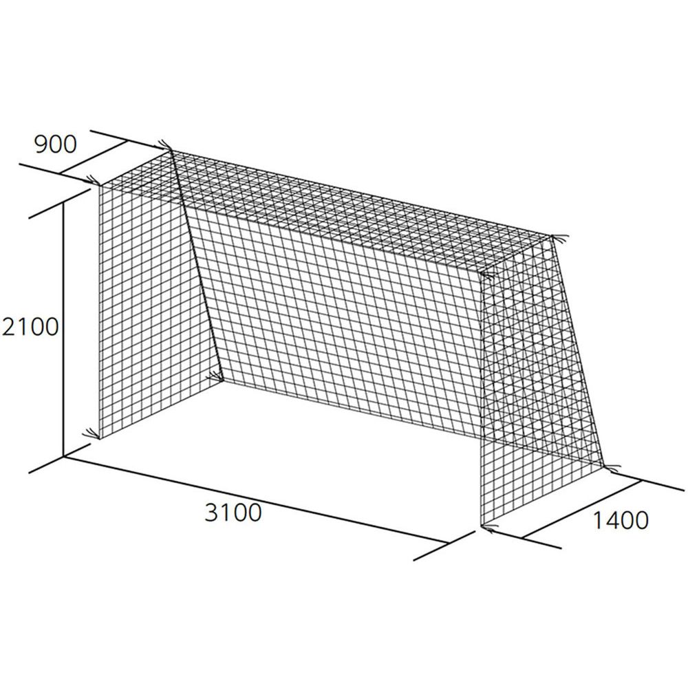 トーエイライト TOEILIGHT ハンドボール設備用品    ハンドゴールネット 検  B6028 | 