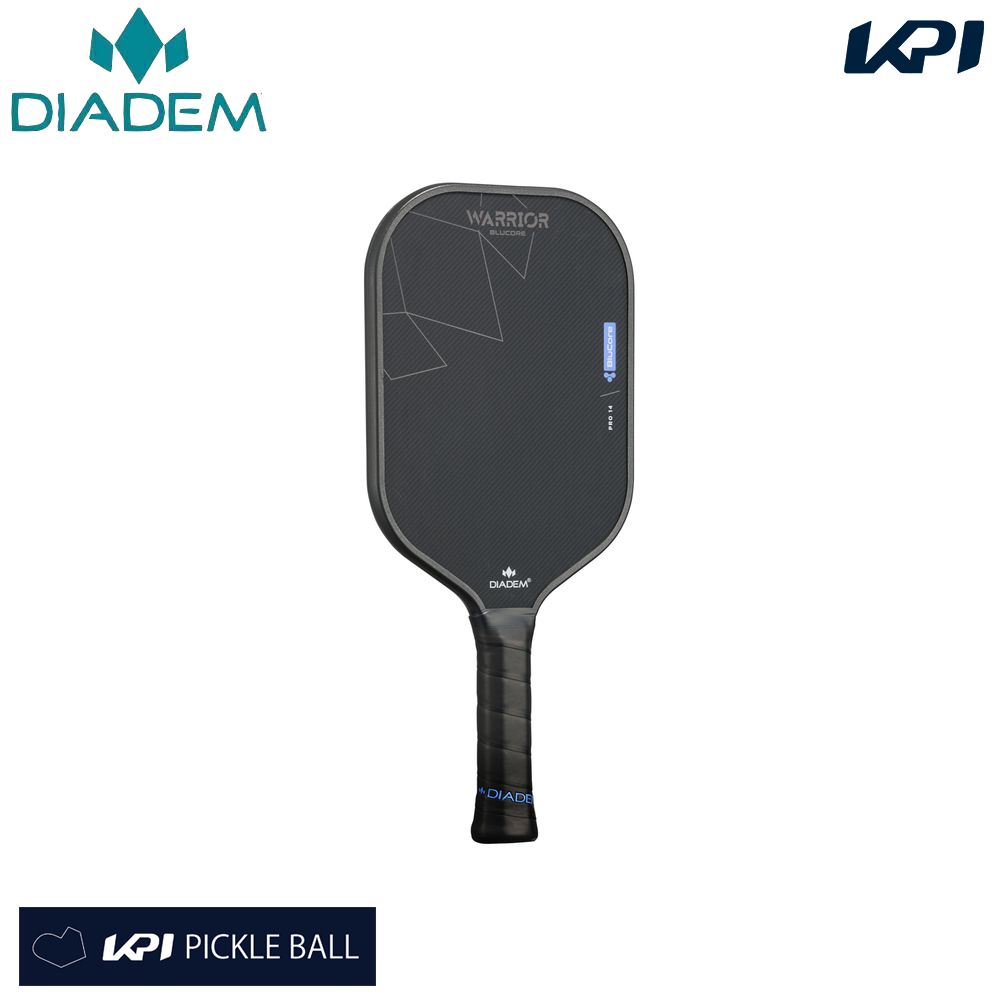 Diadem Warrior ピックルボールパドル カーボン USAPA承認 Diadem Warrior Pickleball Paddle | Carbon Fiber Face | Spin