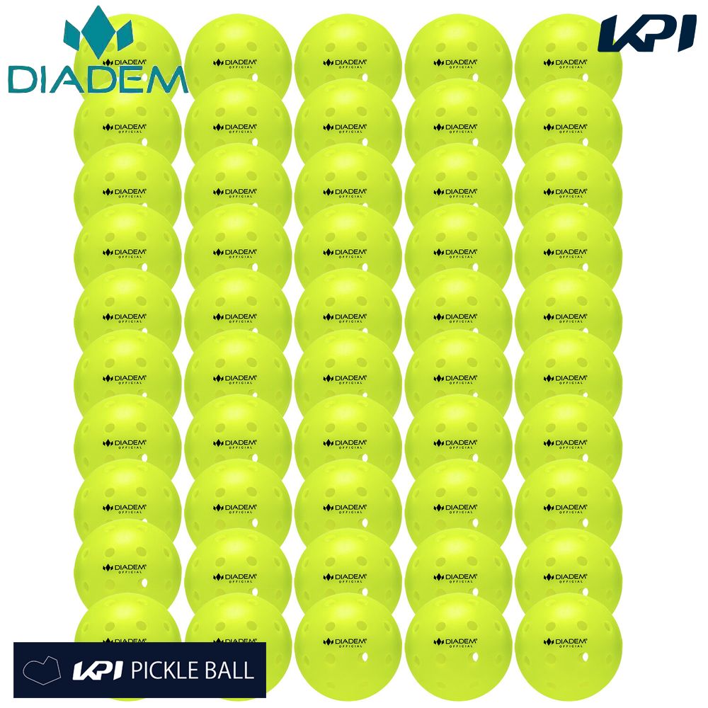 ダイアデム DIADEM  ピックルボール ボール POWER PICKLEBALL 50PK パワー 50個入  TPB004 『即日出荷』｜kpi