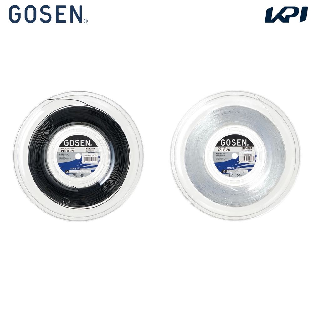 ゴーセン GOSEN テニスガット・ストリング POLYLON 17 ポリロン 17 200mロール TS1532 :TS1532:KPI