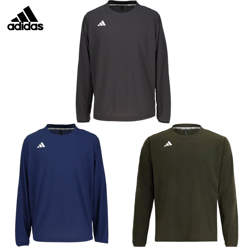 アディダス adidas 野球ウェア ユニセックス   アディゼロ ダグアウト トレーニング 長袖Tシャツ UB944 2026SS