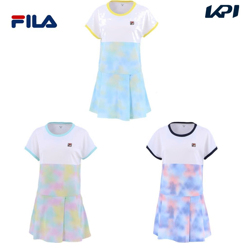 FILA - ＦＩＬＡ（フィラ） ワンピース VL2274 ﾌｨﾗﾈｲﾋﾞｰ FILA 『即日出荷』フィラ テニスウェア レディース ワンピース