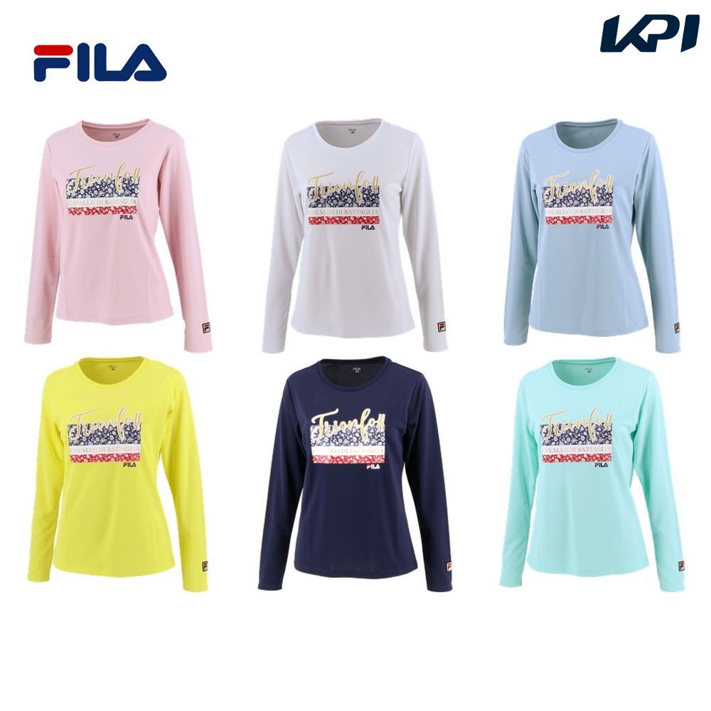 即日出荷』フィラ FILA テニスウェア レディース ロングスリーブグラフィックTシャツ VL2286 2021SS : vl2286 : KPI -  通販 - Yahoo!ショッピング