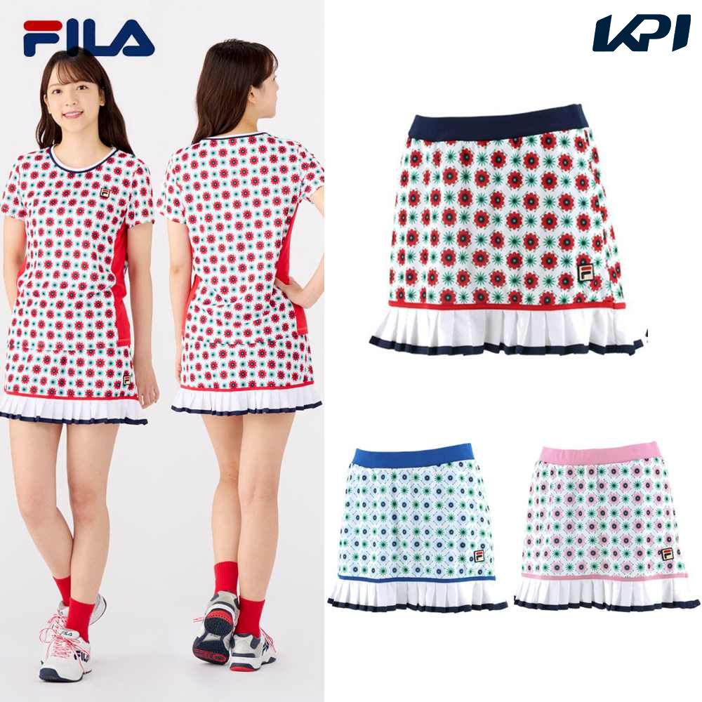 FILA（フィラ） テニスウェア レディース スコート VL2422 2022SS