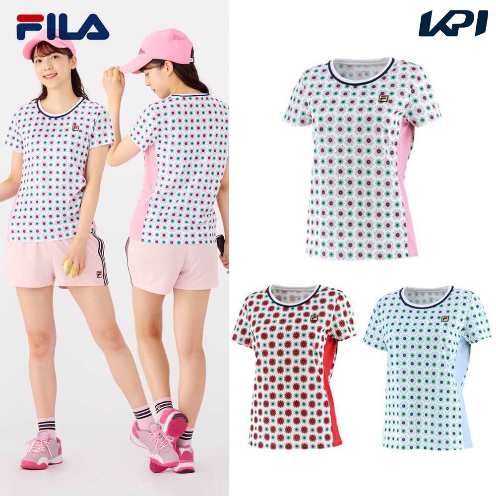 フィラ FILA テニスウェア レディース ゲームシャツ VL2423 2022SS『即日出荷』 : vl2423 : KPI - 通販 -  Yahoo!ショッピング