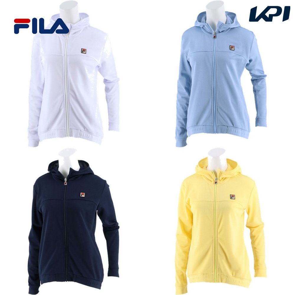 フィラ FILA テニスウェア レディース  フルジップパーカー VL2446 2022SS