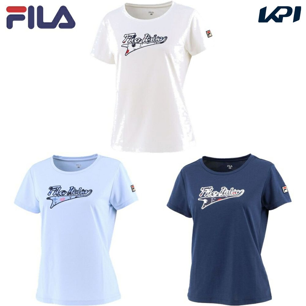 フィラ FILA テニスウェア レディース アップリケTシャツ VL2460