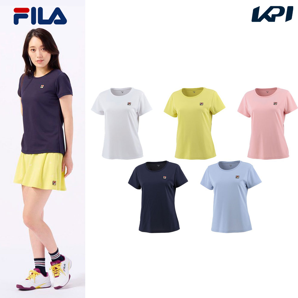 フィラ FILA テニスウェア レディース ゲームシャツ VL2591 2023SS