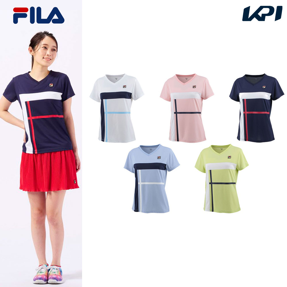 フィラ FILA テニスウェア レディース ゲームシャツ VL2598