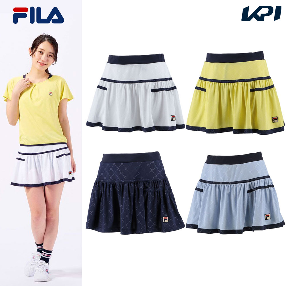 フィラ FILA テニスウェア レディース スコート VL2605 2023SS