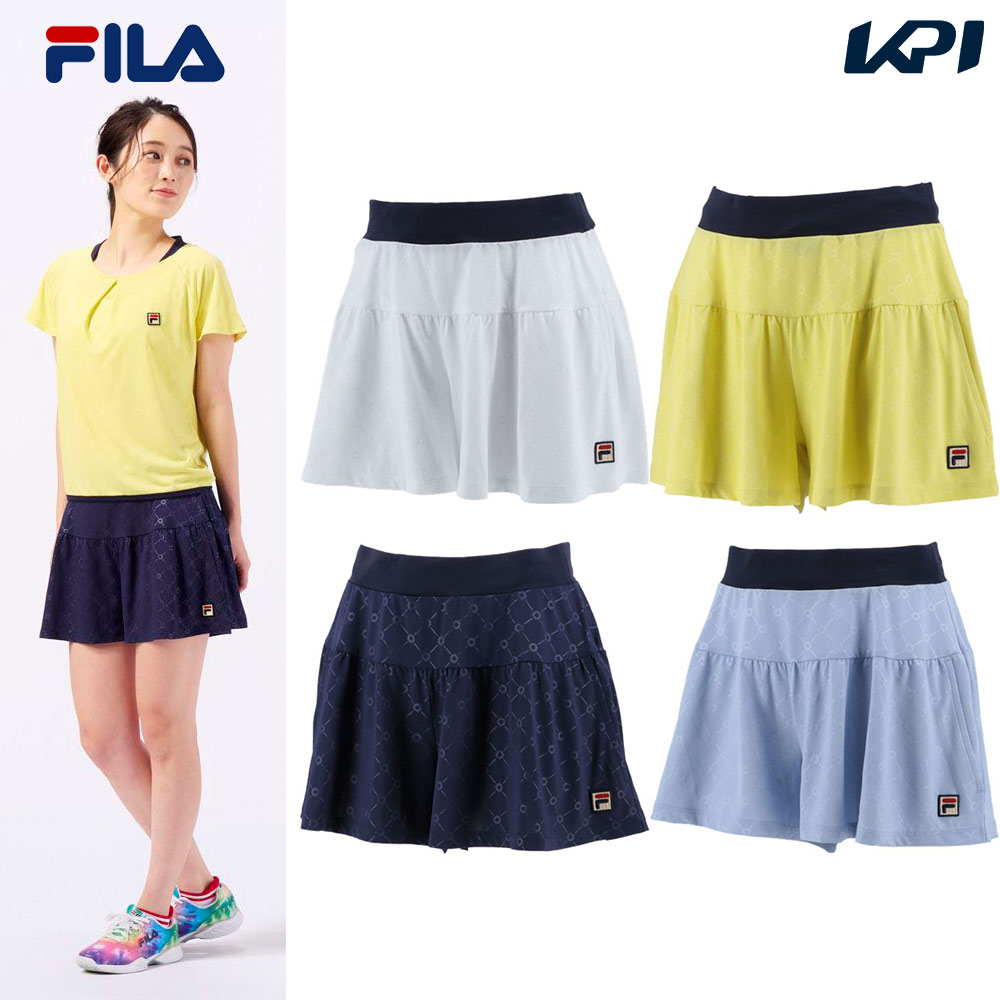 フィラ FILA テニスウェア レディース キュロットパンツ VL2606 2023SS