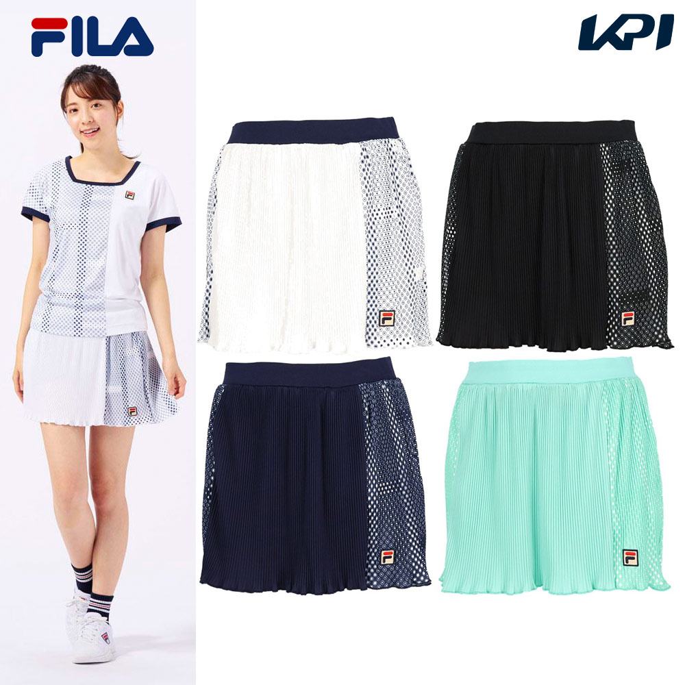 フィラ FILA テニスウェア レディース スコート VL2629 2023SS