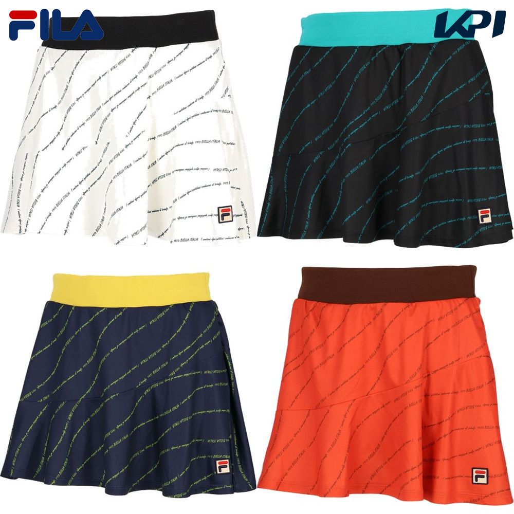 フィラ FILA テニスウェア レディース スコート VL2682 2023FW - 通販