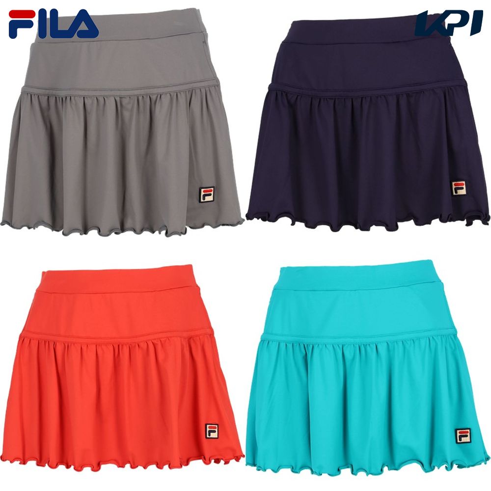 フィラ FILA テニスウェア レディース スコート VL2689 2023FW｜kpi